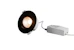 hide-a-lite Downlight optic quick iso svart 4000k