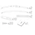 hide-a-lite Led-strip ledstrip rx ledstrip hdi ip65 24v 3000k 5m