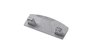 airam Slimline 8 wide mech accs end cap 8 wide