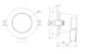 ledimo Alasvalo all ip54 ip54 6w 110mm 830/840/857c