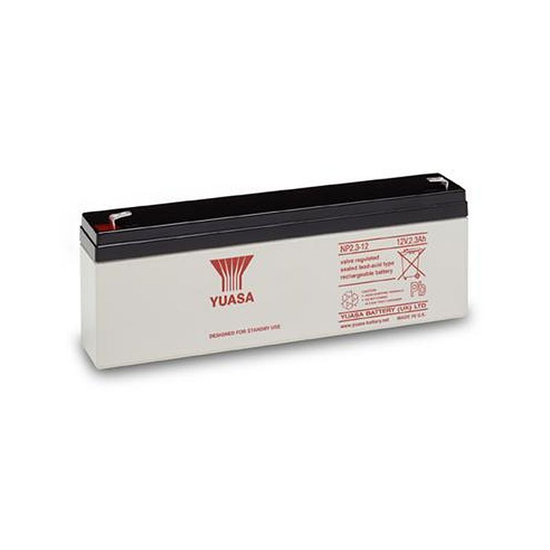 BLYBATTERI, 12VDC, 2,3AH B12022