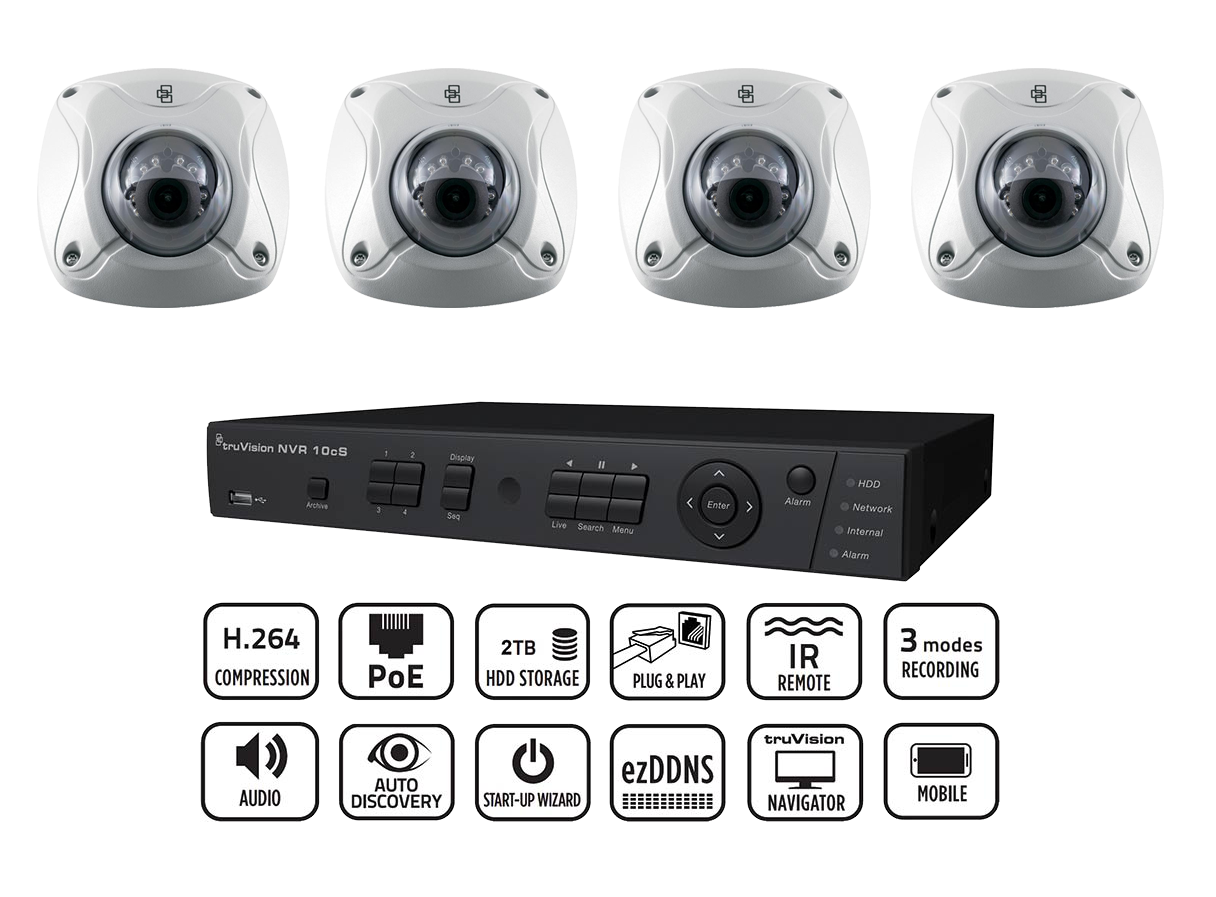 truvision Truvision tvn 10 ip video kit 8-ch ip video kit