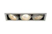 lumiance Downlight expospot 3x qr111 100w wh