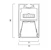 concord Pinta-/rip. mini continuum led 2055081 75w 3000k 3,6m dali va