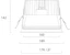 concord Alasvalo 2056118 ip44 50w/830 va