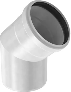 aco Böj aco -200x45° aco-pipe 304, 1-muff, epdm
