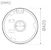 hide-a-lite Recess mnt.universal luminaire moon pro 420 dali 3000k