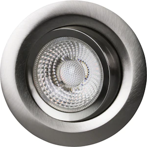 unilamp Gyro 8w 2700k børstet stål