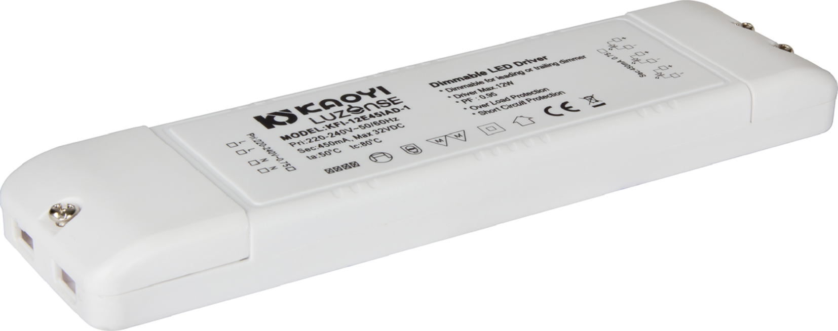 DRIVER LED 3X4W 450MA LAV DIM FOR UNOCOB 4W 2700K