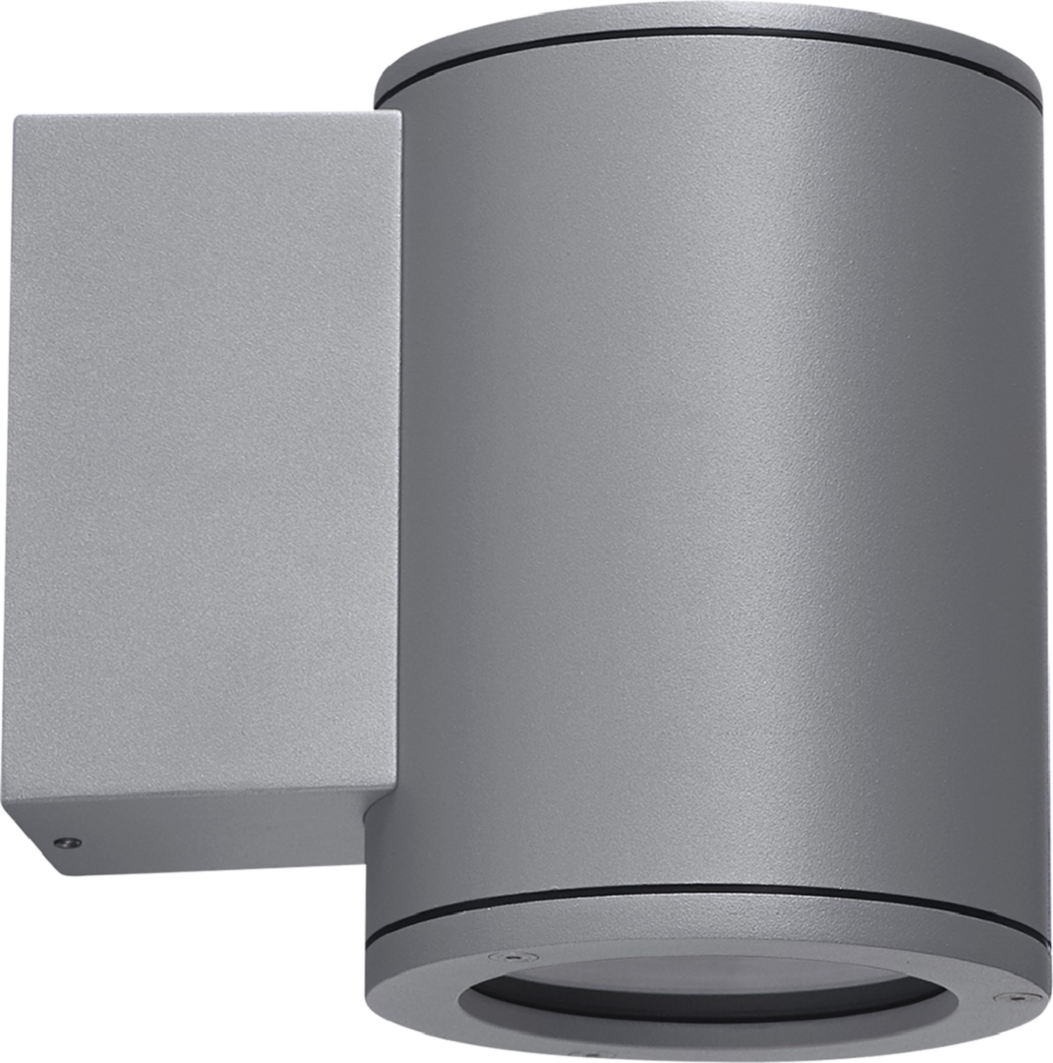 TUBE MAXI LED 38W ASY SØLV 3K VEGGARM. ASYMMETRISK IP65