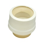 WC CONNECTION SOCKET OPAL ECCENTRIC 15mm