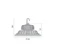 performance in lighting High-bay luminaire a150 s/w 150w 4k symm.