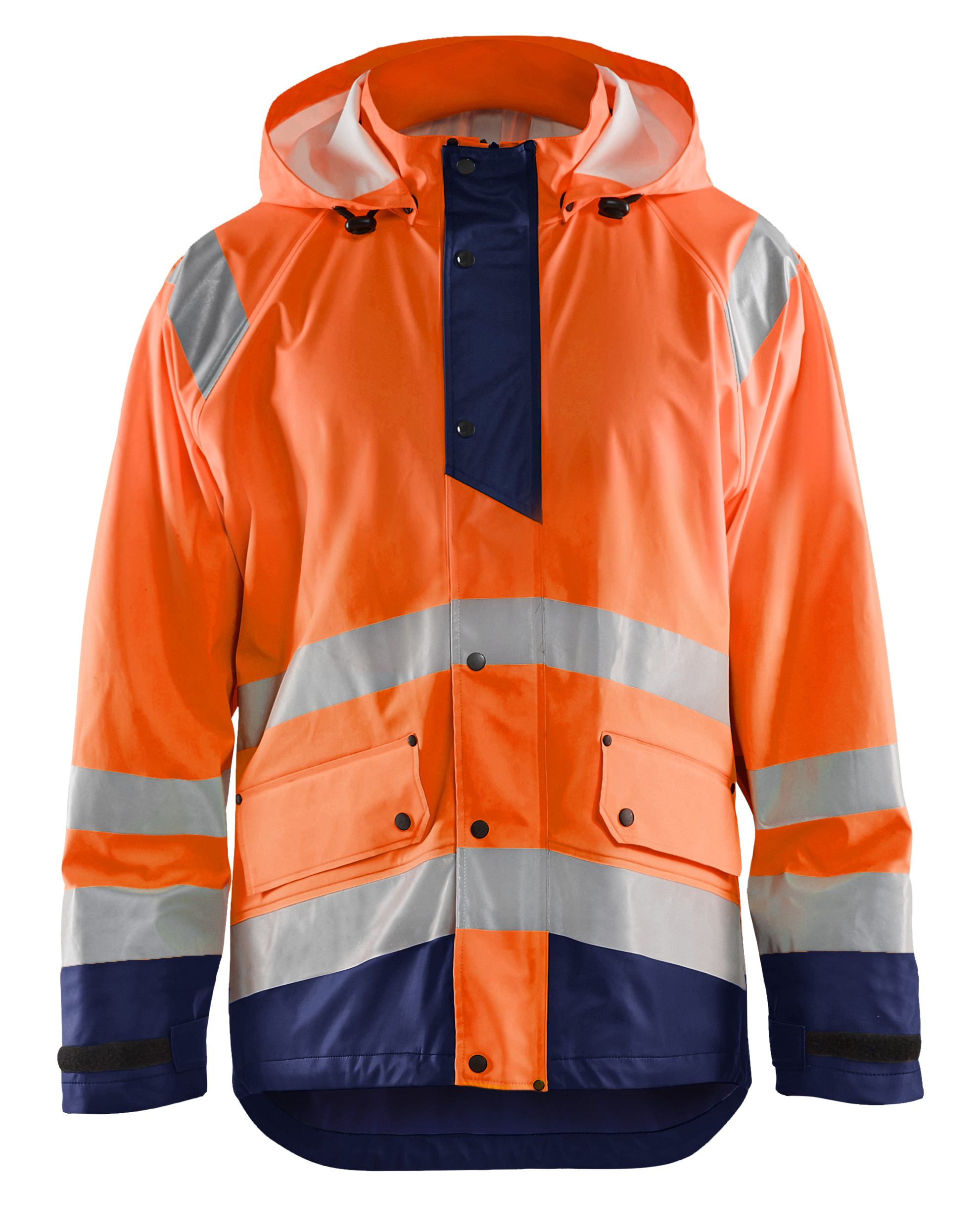 blåkläder Regnjacka blåkäder storlek l orange/blå