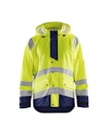 Rainjacket Blåkläder Size XS Yellow/navy blue