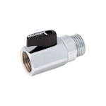 MINI BALL VALVE FILTERFIX 1/2 F/M CHROME