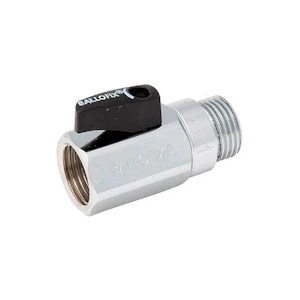 filterfix Mini ball valve filterfix 1/2 f/m chrome