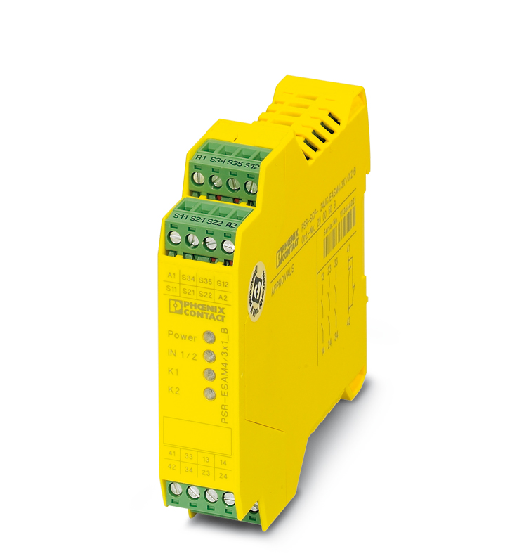 SIKKERHETSRELE PSR-SCP-24UC/ESAM4/3X1/1X2/B