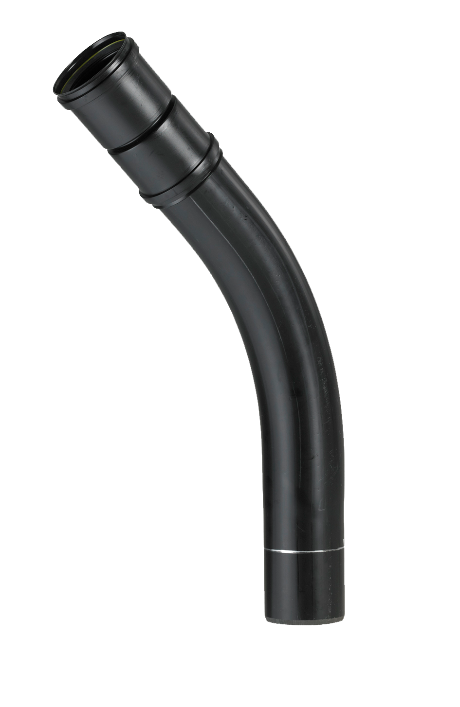 uponor Kabelskyddrör böj svart pvc 110x45 a r450