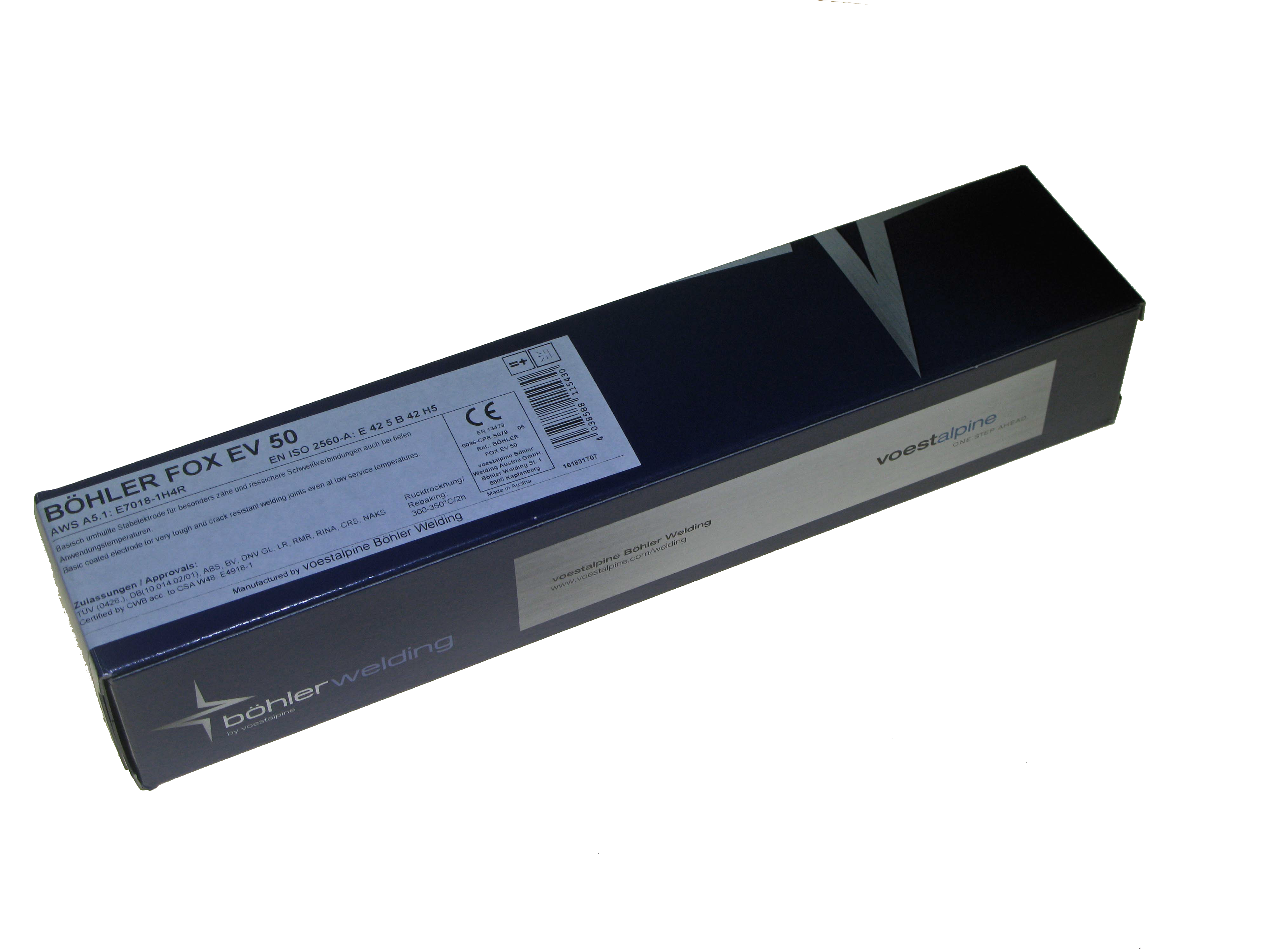 böhler Welding rod fox ev 50 2,0mm generalrod 2,8/11,2kg