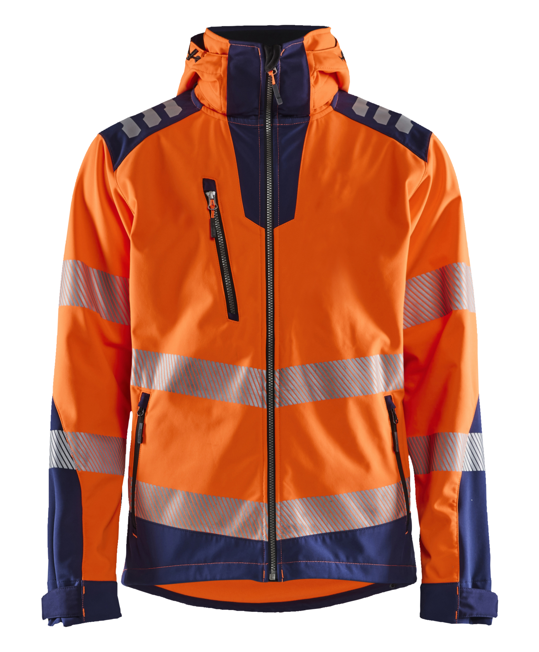 blåkläder Jacket blåkläder size xxxl orange/navy blue