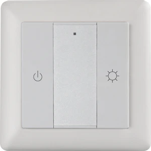 unilamp Zig-b veggbryter 1 kanal hvit zigbee - passer i rs 55x55