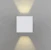 hide-a-lite Outdoors wall luminaire wallfixt cube ii white 3000k