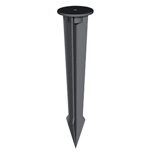 esylux Installationsplatta fl ground spike bk