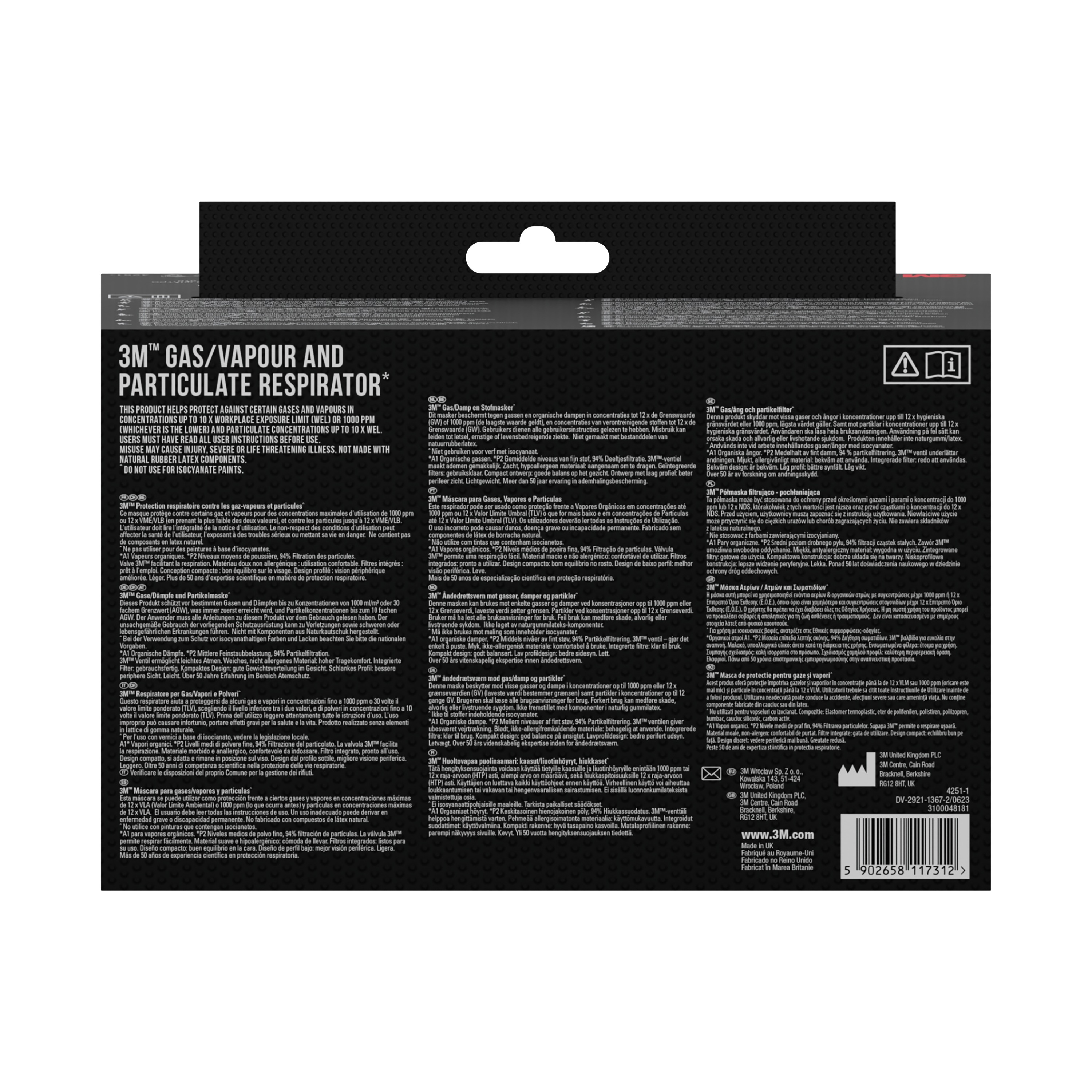3m Partikelfilter 3m 2135pro1 p3r 1-par