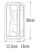konstsmide Outdoors wall luminaire carpi 7348-750 ip44 e27 bl