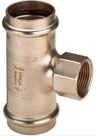 viega T-haara cunife d54x3/4 sk
