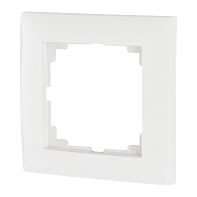 Ramme enkel hvit for 55x55mm CRAZ-01/01