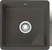 franke Kitchen sink franke kubus kbk 110-40 graphit
