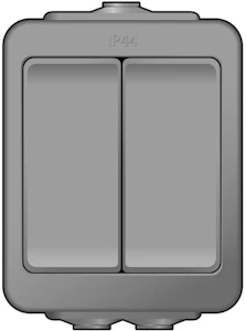 norwesco Switch aquabest 5/10a/250v/ip44 ppj 0x grey