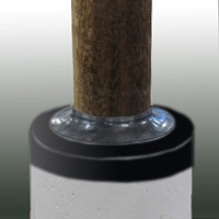 sähköjokinen Pole foundation for wood pole sjp-2