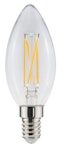 LED-LAMPA AIRAM LED FG C35 840 470lm E14 FIL DIM