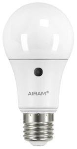 airam Led-lampa airam led a60 827 806lm e27 sensor op