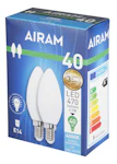 LED-LAMP LED CAMPAIGN FG C35 840 470lm E14 OP 2BX