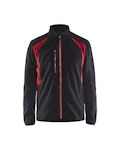 Fleece Blåkläder Size 4XL Black/Red