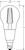 osram Led-lampa parathom pro cl p 40d 5w/927 pro fil e14