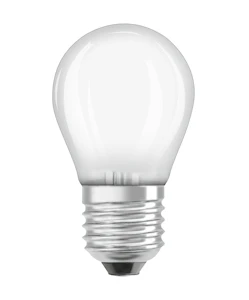 osram Led-pæreclp glfr40 dim4,5w e27 clp 40d 5w/827 dim gl fr e27