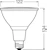osram lamput Led-lampa parathom par20/30/38 par38 120 30 12,5w/827 e27