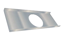 D70-R195 AVLASTNINGSPLATE D70000003