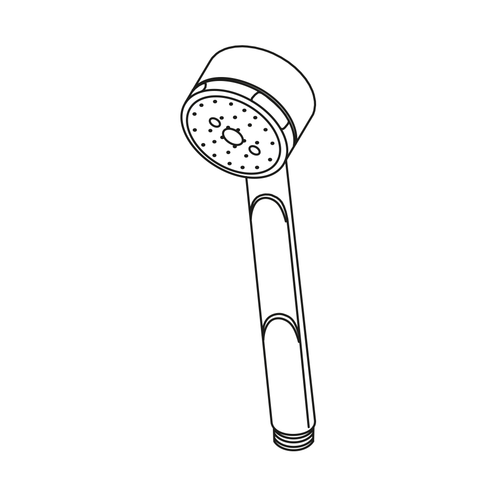 oras Hand shower oras 242022-11 eco 9l white