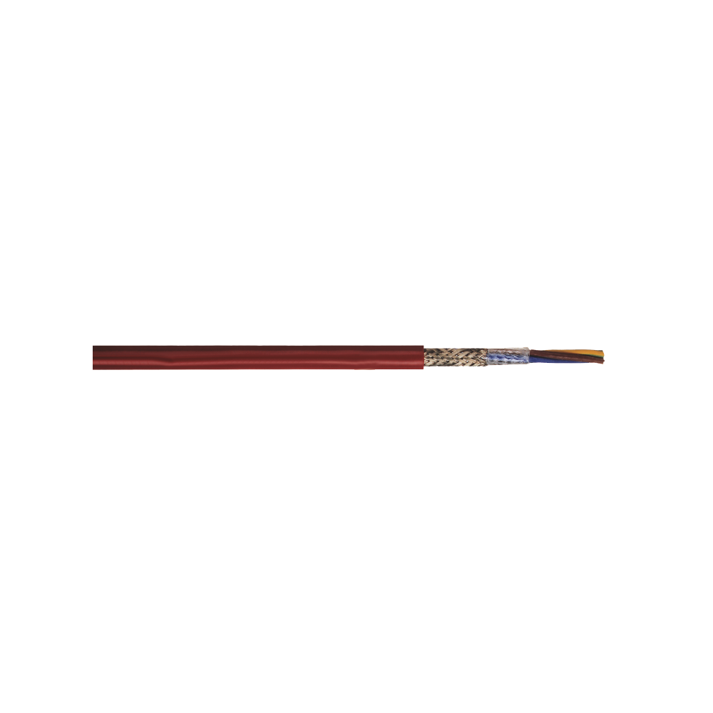 acs Silicone cable emc sihf/cu/si-j 7g0,75 red d500