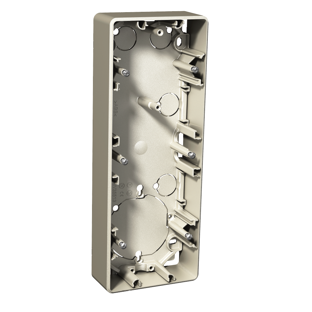 schneider electric Pintakehys exxact 3-os., 35mm, ip20, metal diy