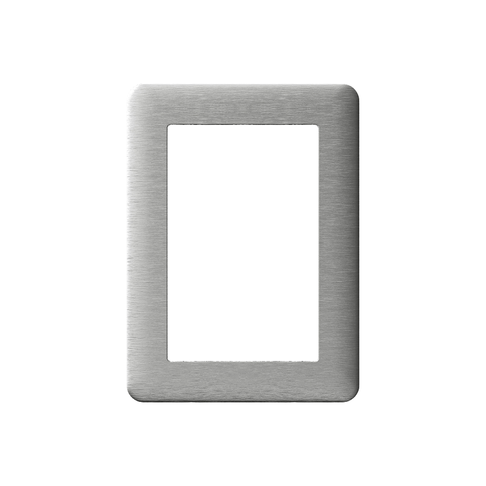 schneider electric Cover plate exxact 1 steel