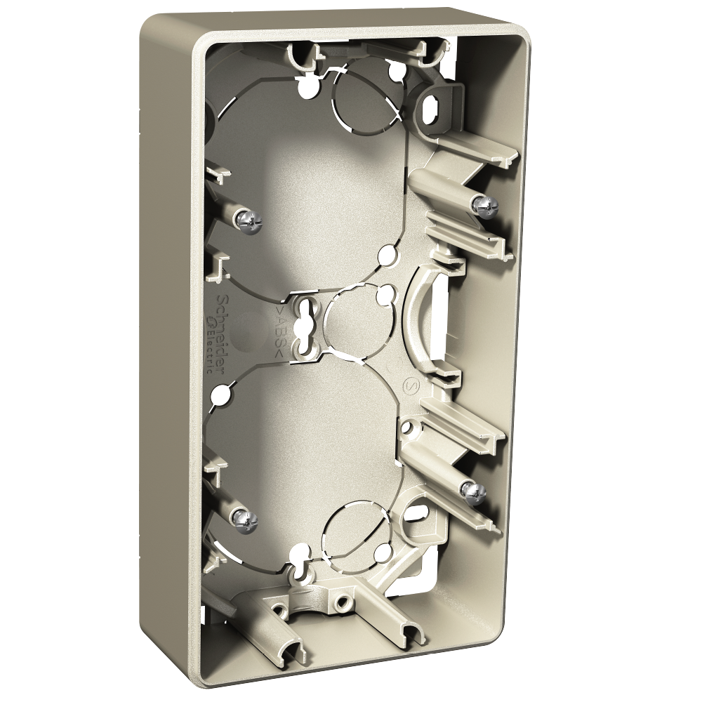 schneider electric Pintakehys exxact 2-os., 35mm, ip20, metal diy