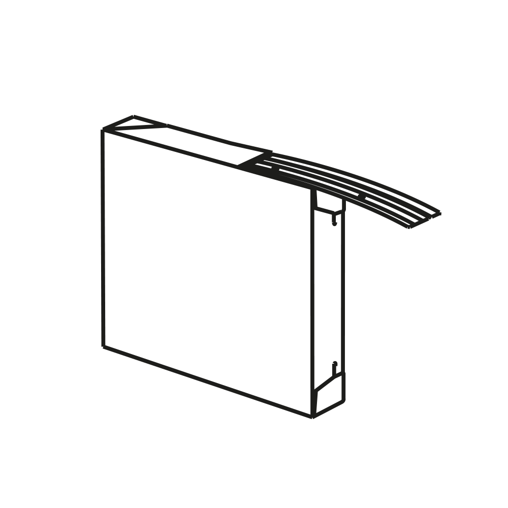 schneider electric A4etikettiarkki fleximark 10x84 kpl etikettejä 66x10mm