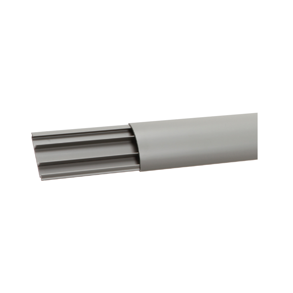 hager Golvkanal ak50120 pvc 12x50x2000 grå