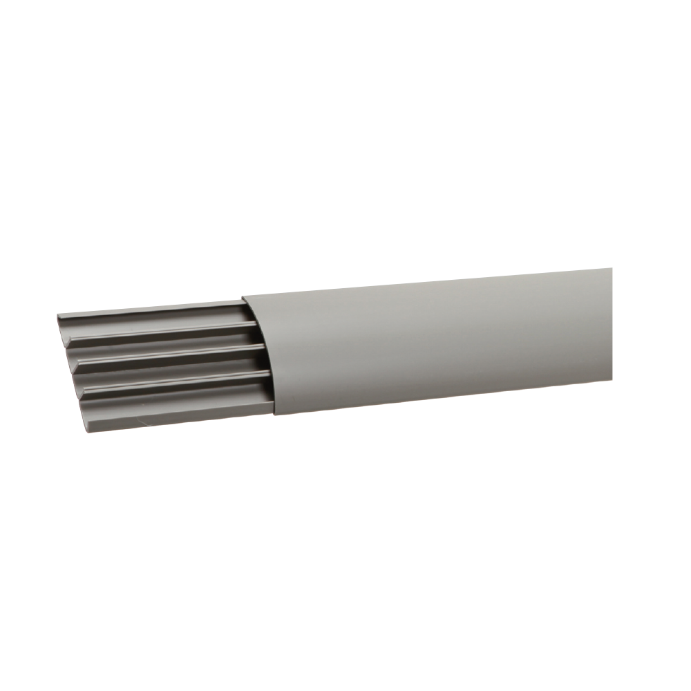 hager Golvkanal ak75180 pvc 18x75x2000 grå